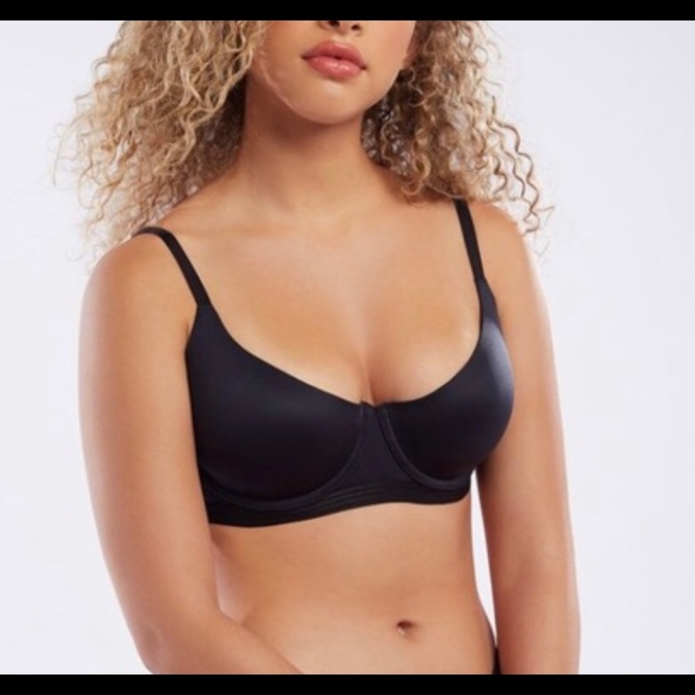 Fenty Microfiber Balconette Bra Black 32C